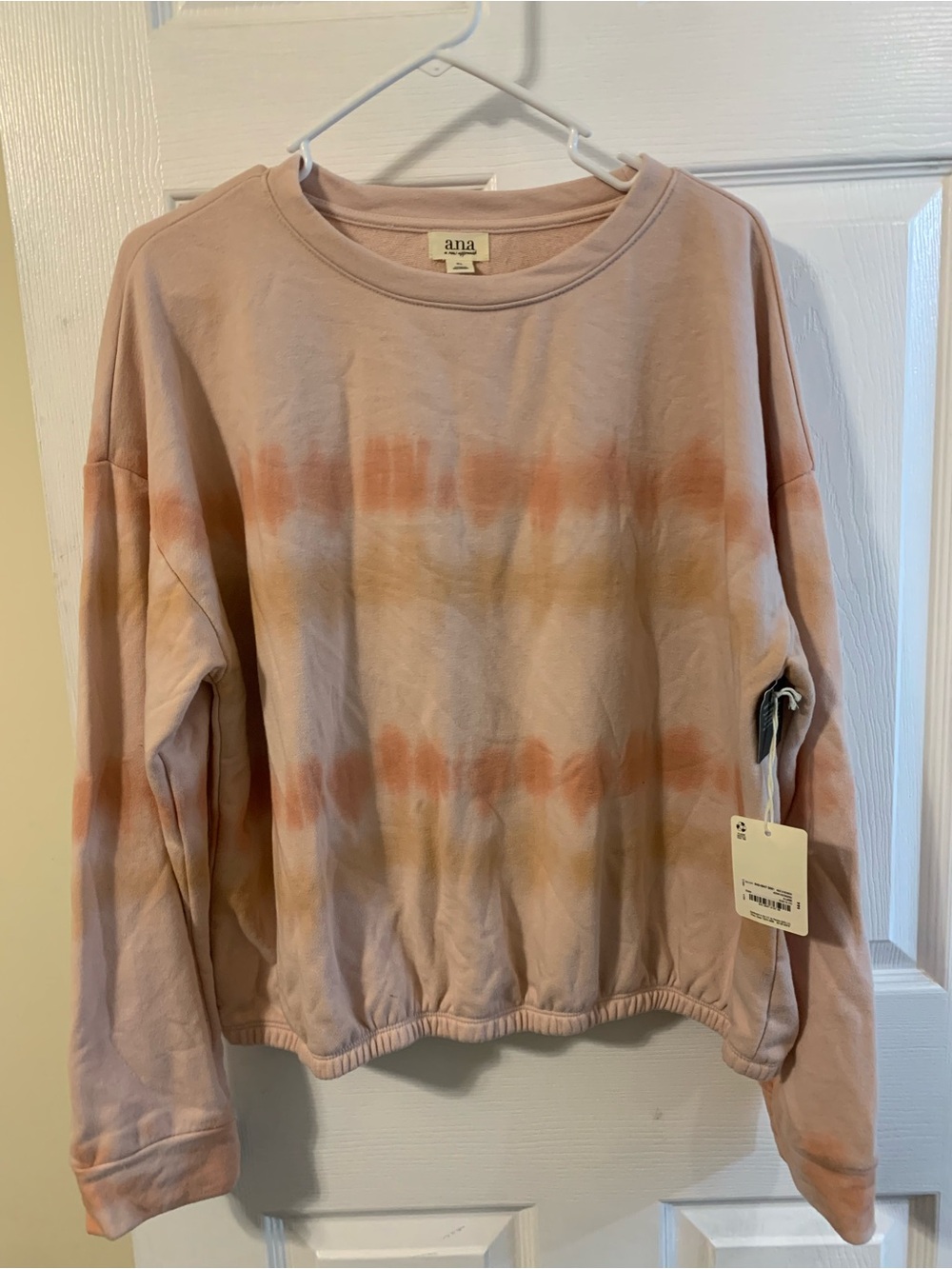 a.n.a. NWT’s size XL pullover tie dye lightweight sweatshirt